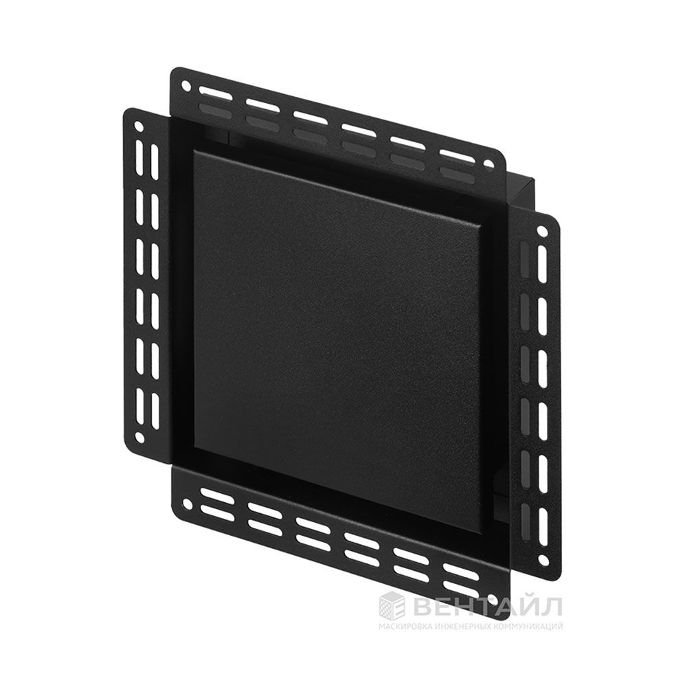 Вентиляционная решетка VRB 240x240 Paint / SLIM 5CMR (черная. таймер)