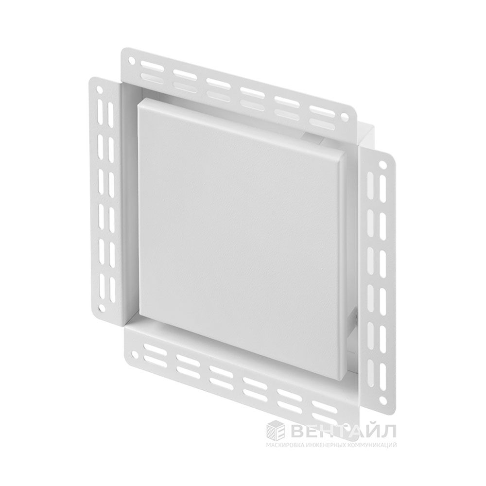 Решетка под покраску Вентайл Дизайн 200x200 белая