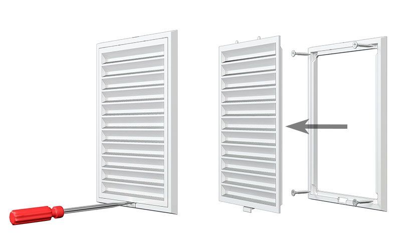 Решетка вентиляционная RZN 150x200