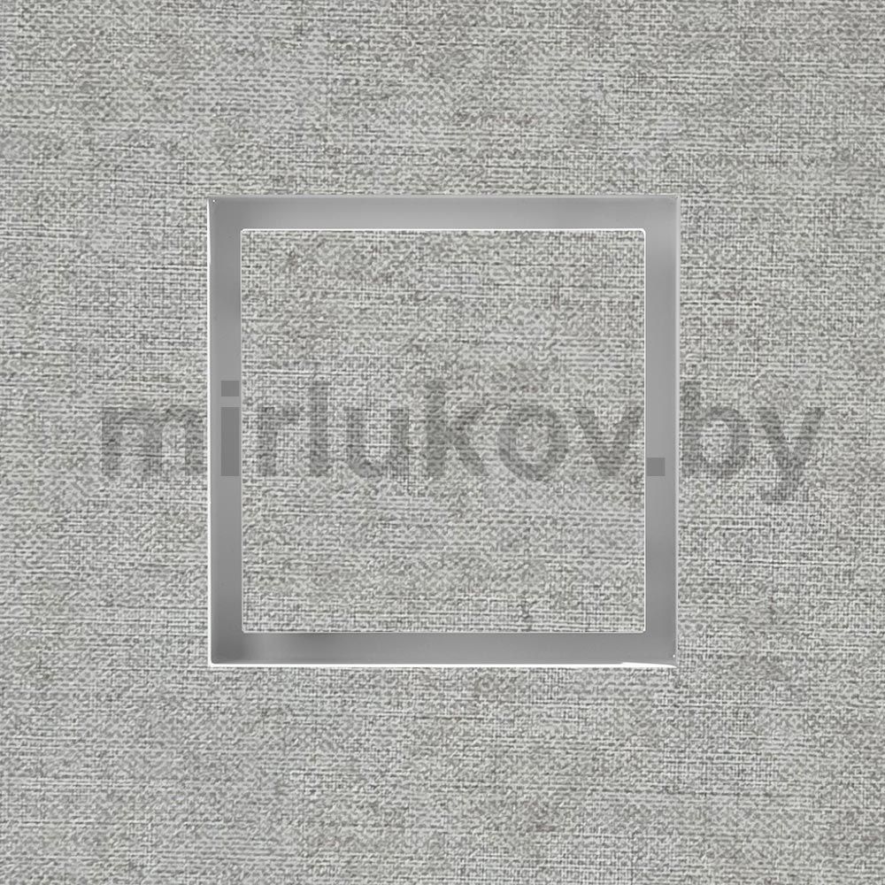 Решетка + вентилятор Design White 240x240 / STILL-B 125CK (белая)