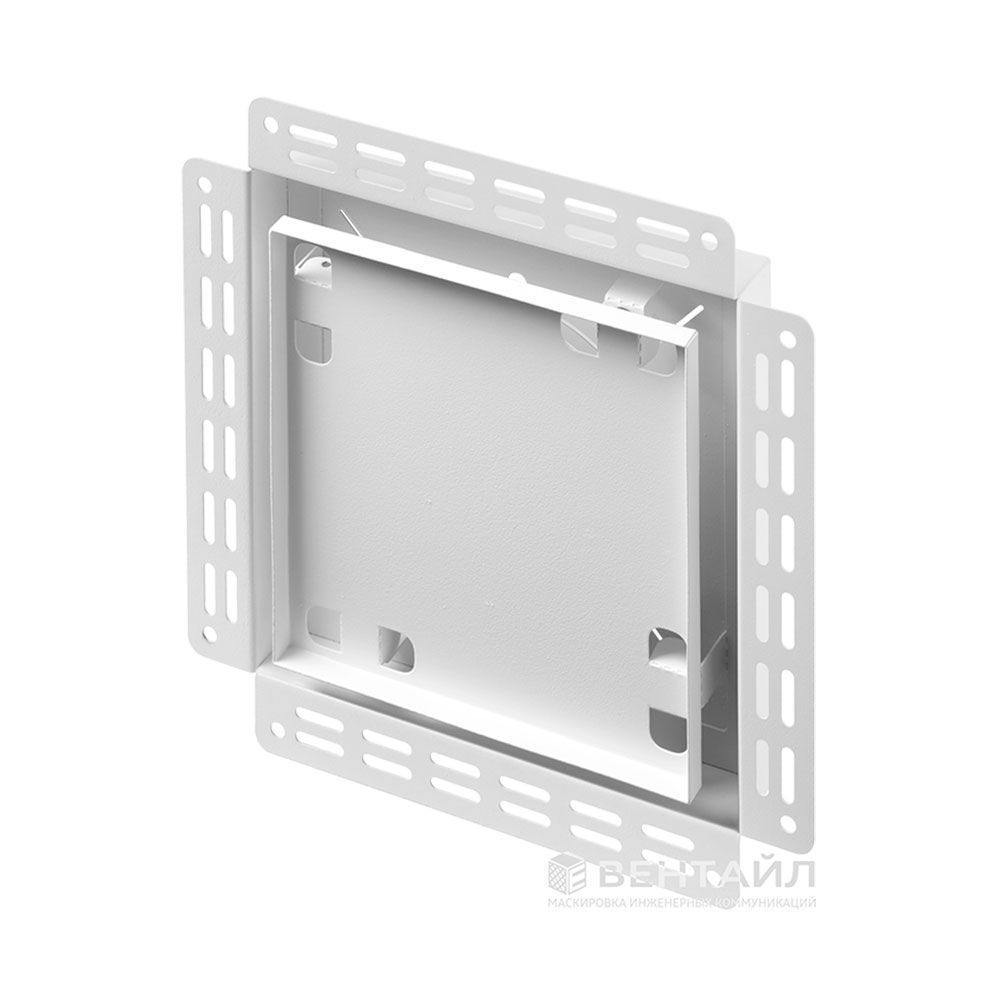 Решетка под плитку без маяка Вентайл Керамо-У 260x260 белая(для вентилятора D150)