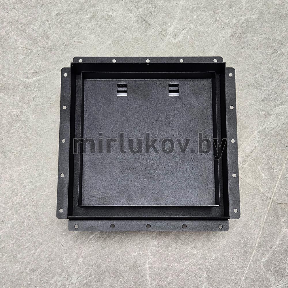 Вентилятор с решеткой ВИЕНТО SECRET 100СK - Плитка (черный)