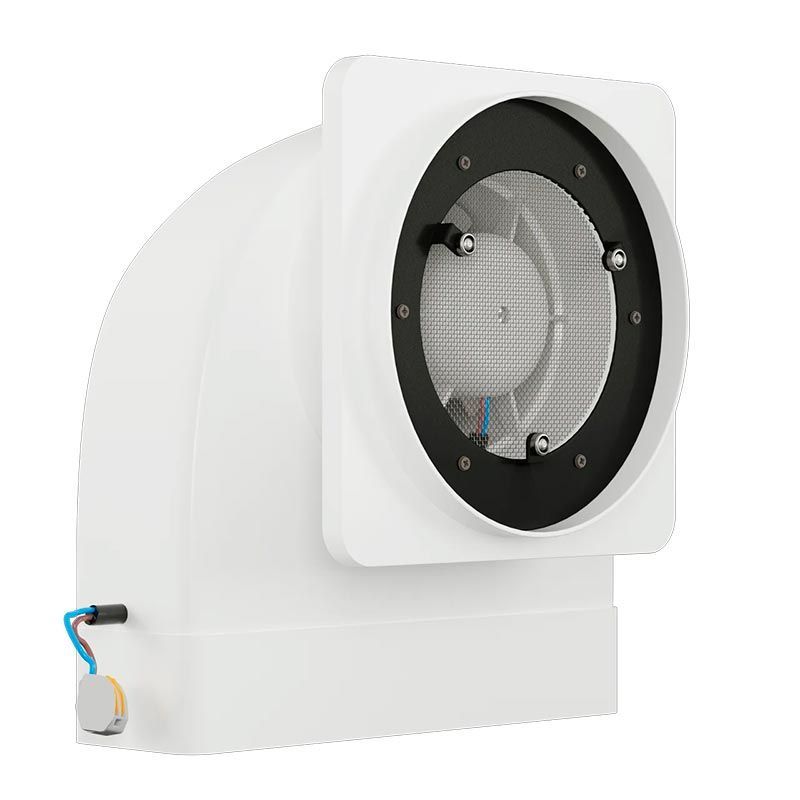 Диф-Арбита-150 ВЕНТ, вентиляционная решетка + вентилятор Ø100 мм