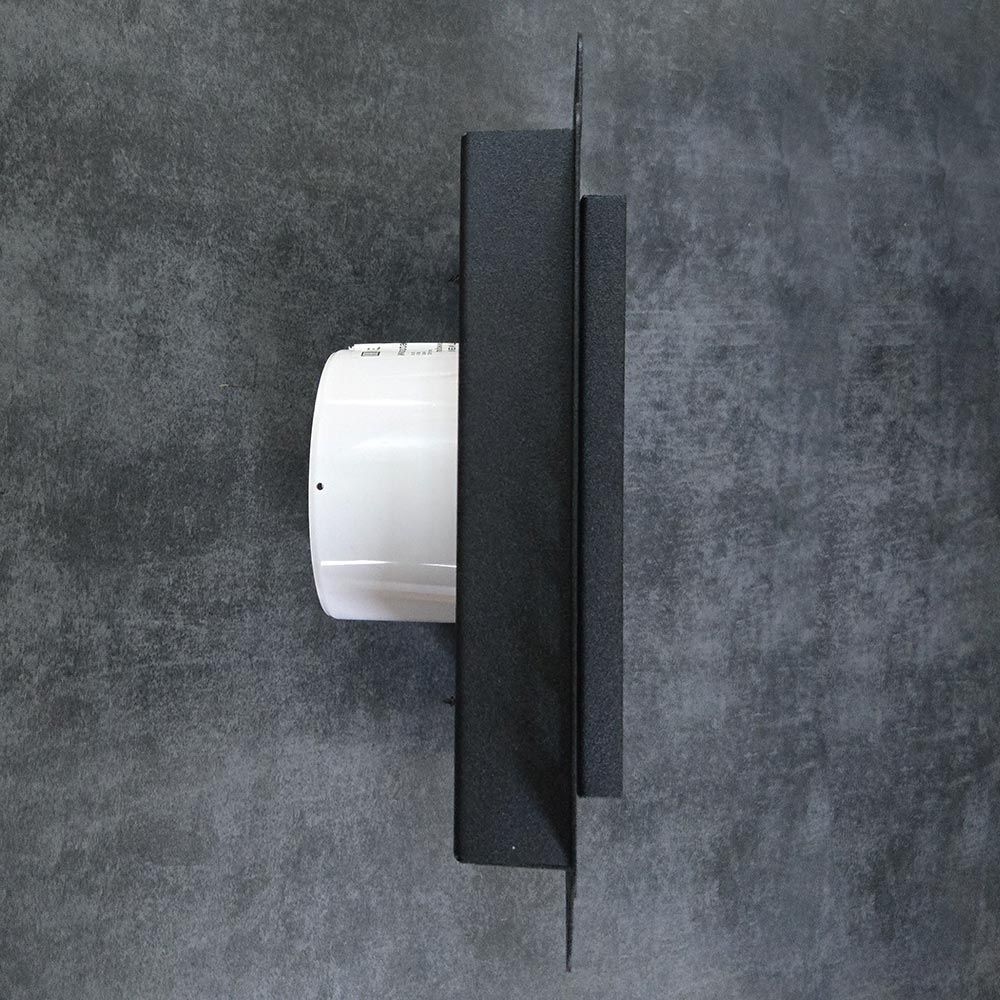 Решетка + вентилятор Keramo-Black 200x200 / STILL-B 100CH (датчик влажности)