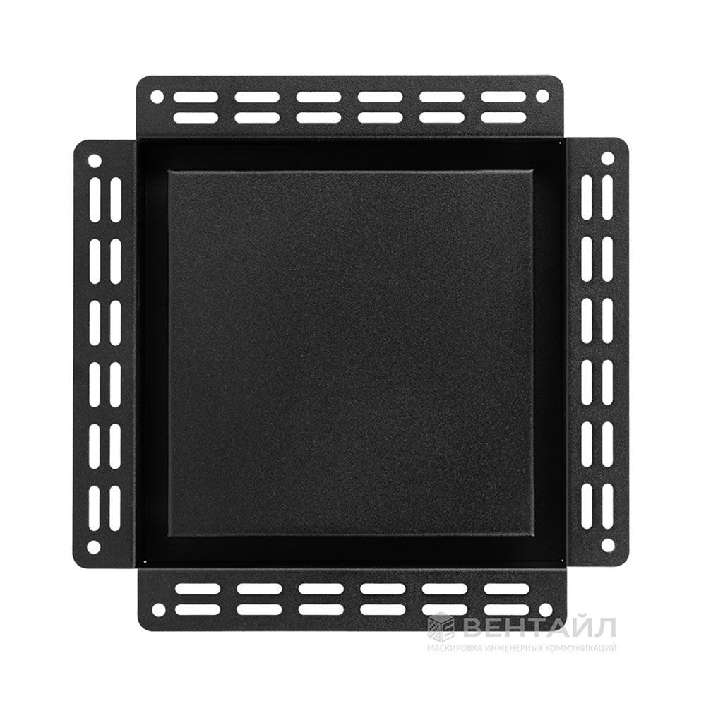 Вентиляционная решетка VRB 240x240 Paint / SLIM 5CMR (черная. таймер)