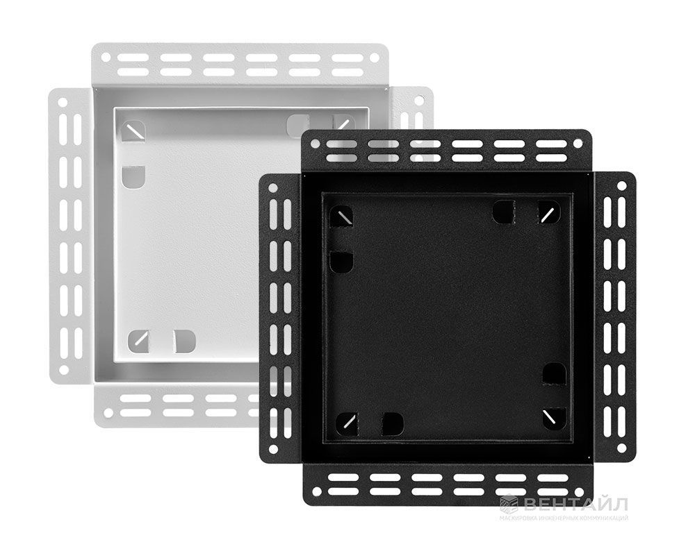картинка Решетка под плитку без маяка Вентайл Керамо-У 200x200 (для вентилятора D100)