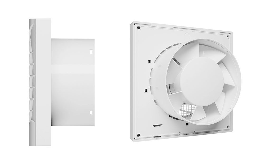 Вентилятор накладной REST 4S, D100 (бюджетный)