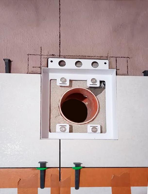 картинка Вентиляционная решетка Keramo Air 170x170 с фланцем D100