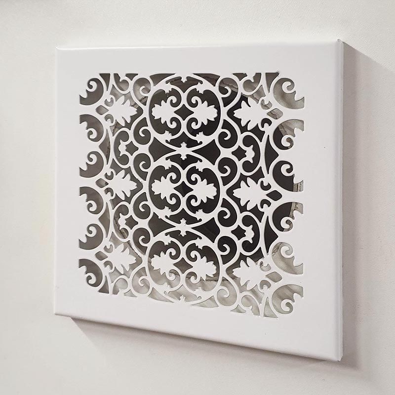 картинка Решетка Artel RMD 150х150 белая, магнитная