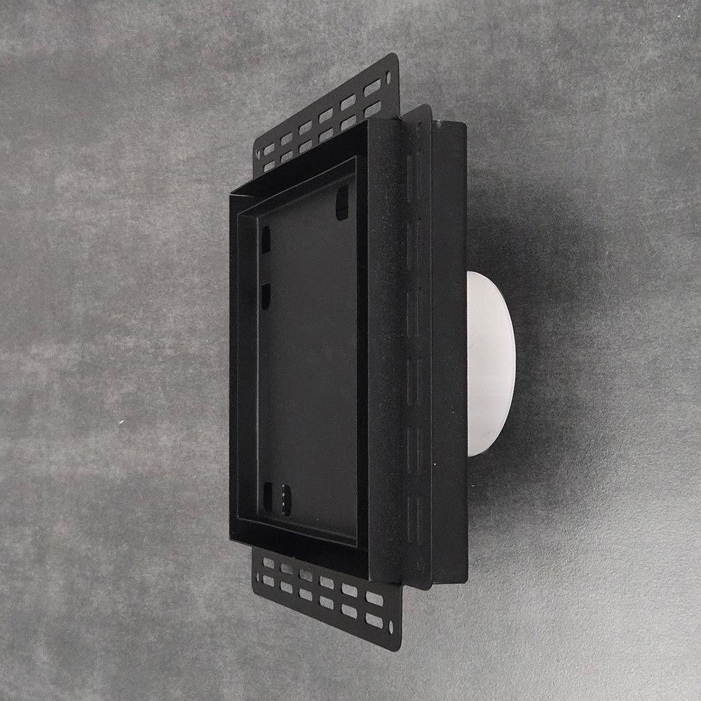 Решетка + вентилятор Keramo-M Black 200x200 / STILL-B 100CH (датчик влажности)