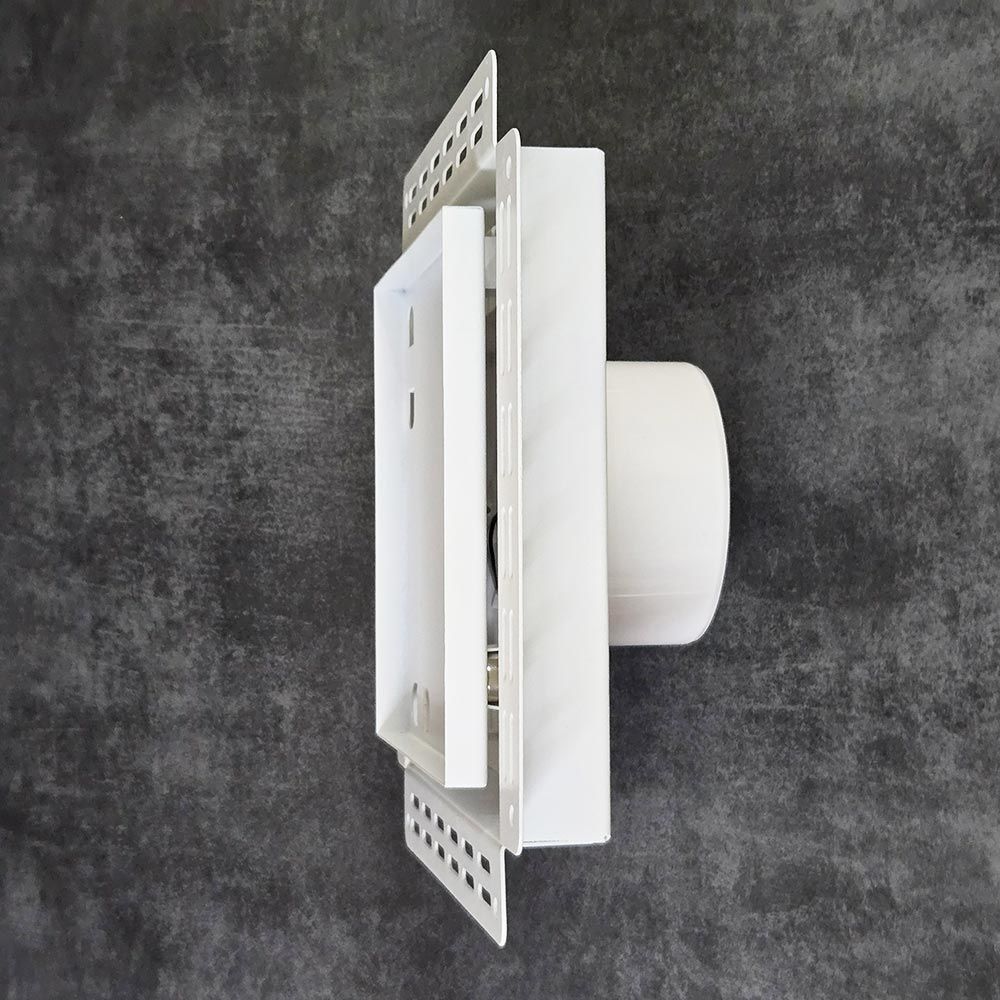 Решетка + вентилятор Keramo-White 200x200 / STILL-B 100CH (датчик влажности)