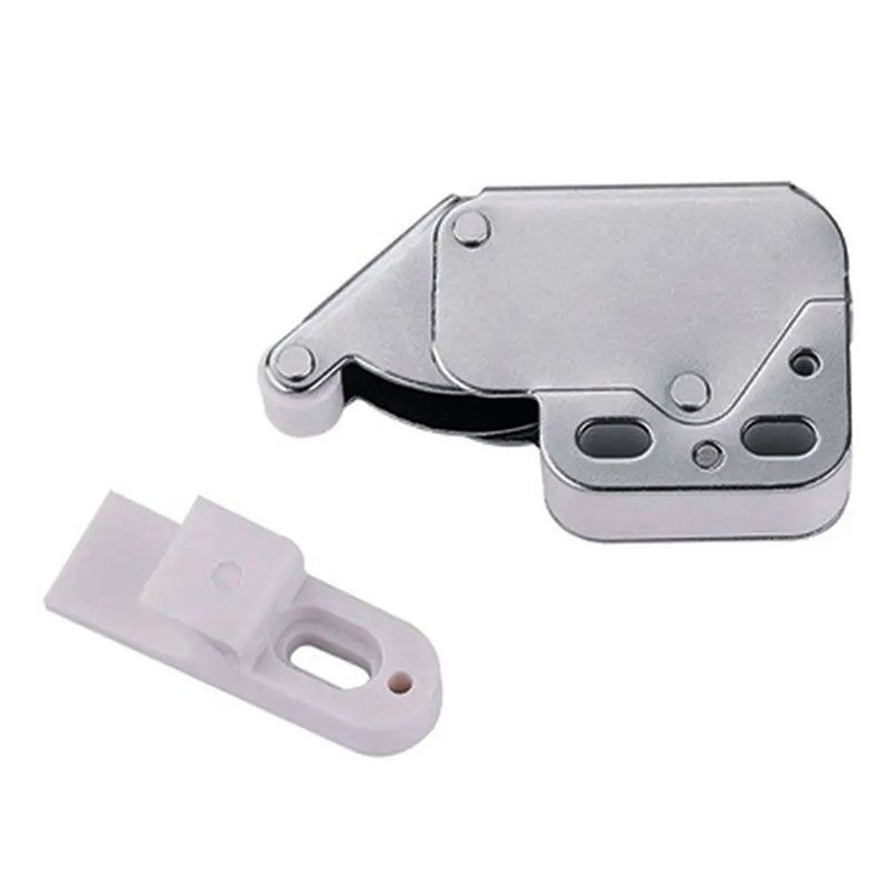 картинка Нажимной замок Mini Latch Hafele с ответной частью