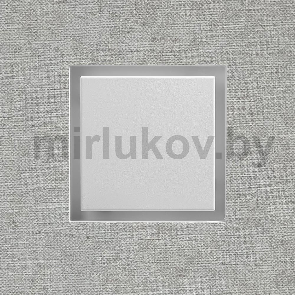 Решетка + вентилятор Design White 240x240 / STILL-B 125CT (белая, таймер)