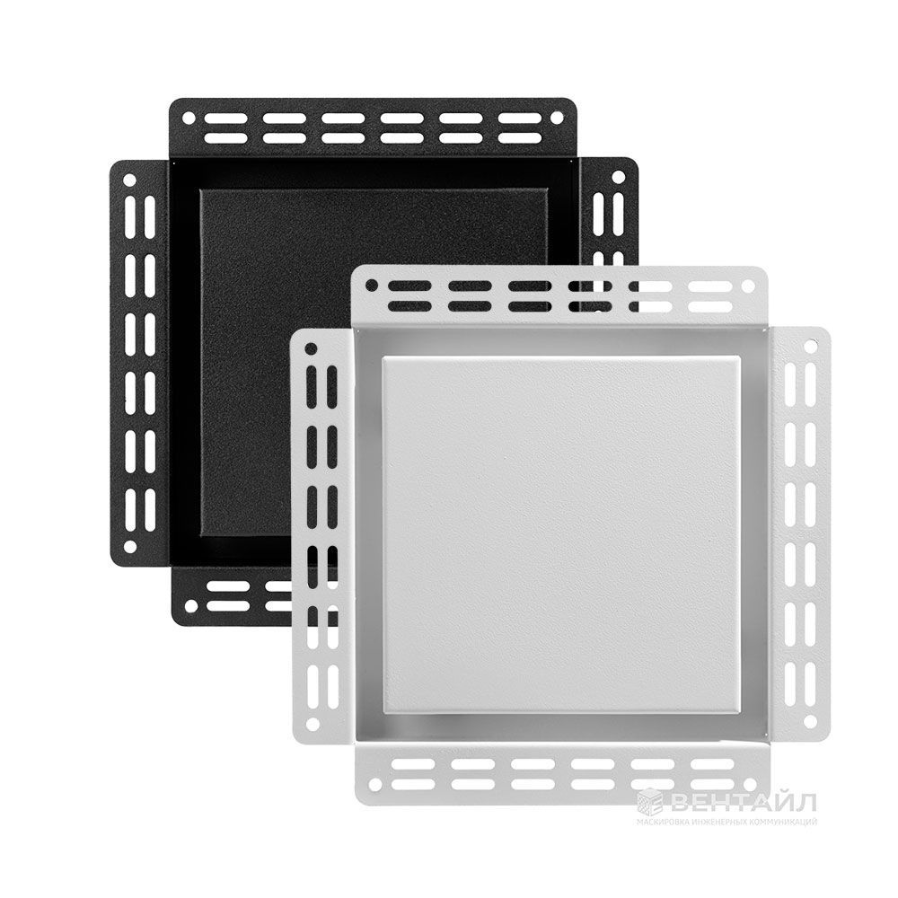 картинка Решетка под покраску Вентайл Дизайн-У 240x240 (для вентилятора D125)