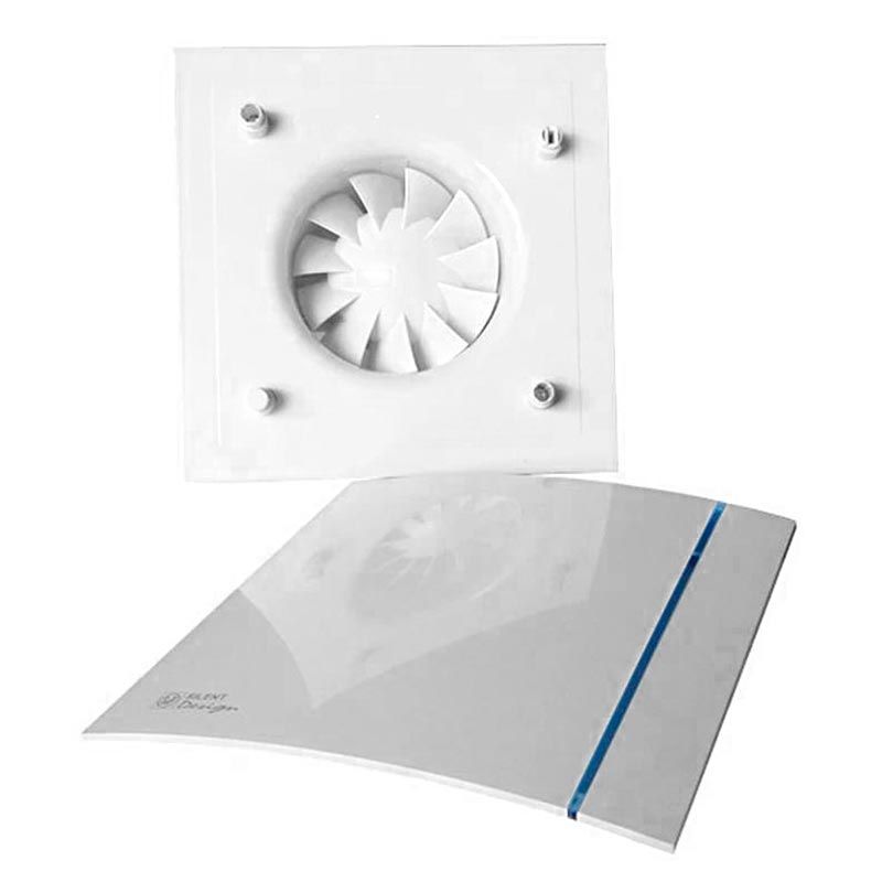 Вентилятор S&P Silent-200 CHZ Design 3C (датчик влажности + таймер)