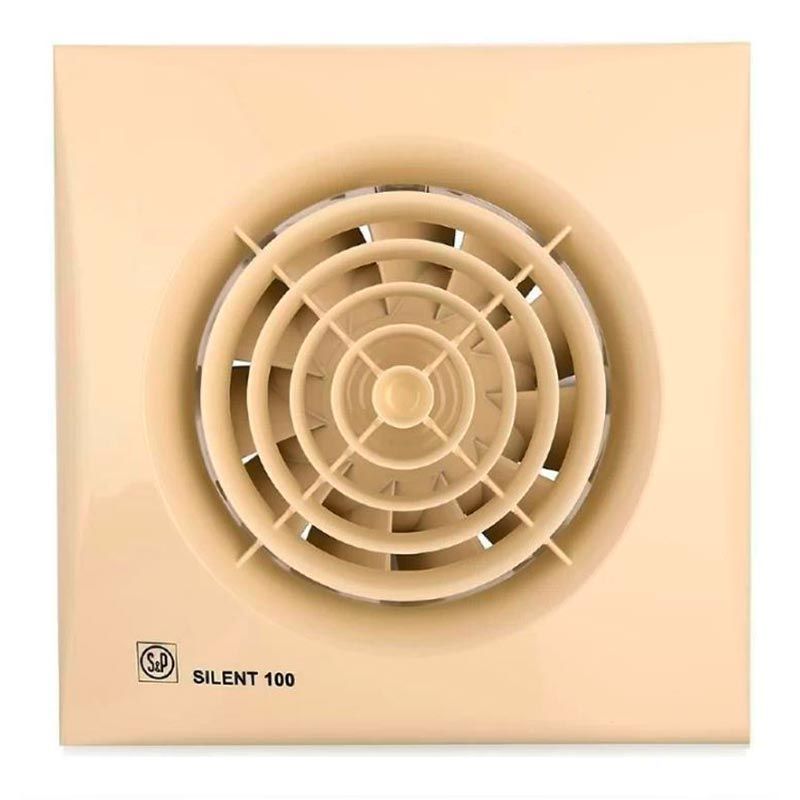 Вентилятор Silent-100 CZ Ivory, слоновая кость