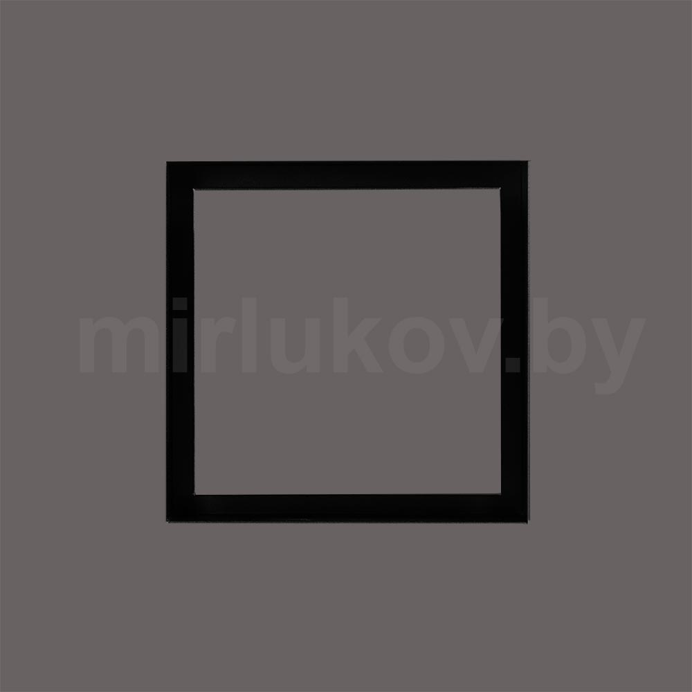 Решетка + вентилятор Design Black 240x240 / STILL-B 125CT (чёрная, таймер)