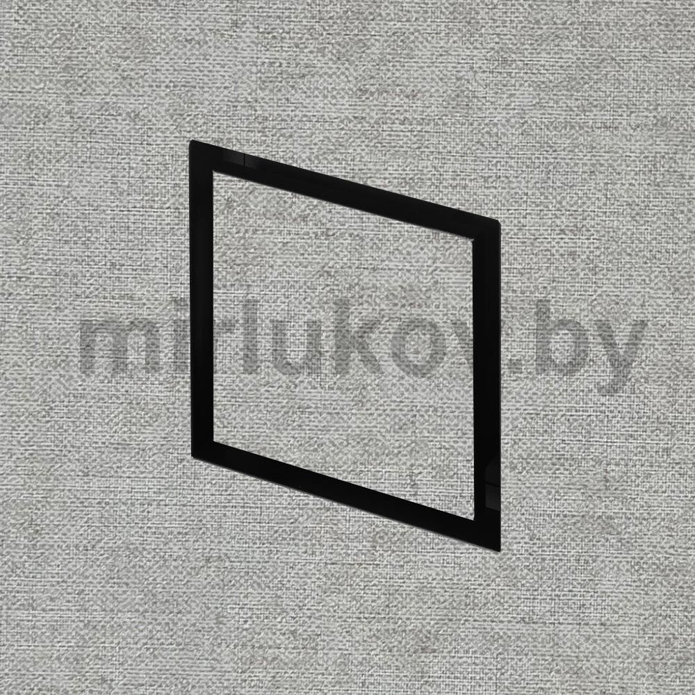 Решетка + вентилятор Design Black 200x200 / STILL-B 100CK (черная)