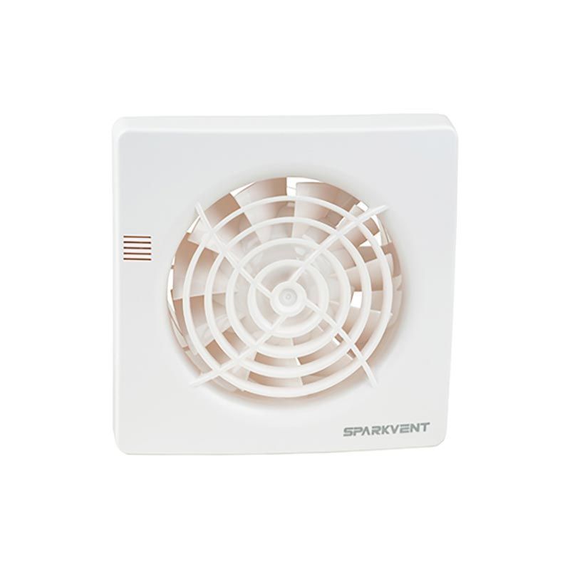 Вентилятор SPARKVENT SM-100 TW, белый (ТАЙМЕР)
