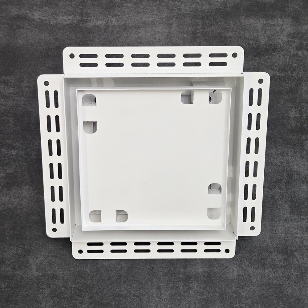 Решетка + вентилятор Keramo-M White 200x200 / STILL-B 100CК (белая)