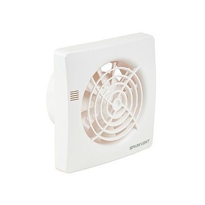 Вентилятор SPARKVENT SM-100 TW, белый (ТАЙМЕР)