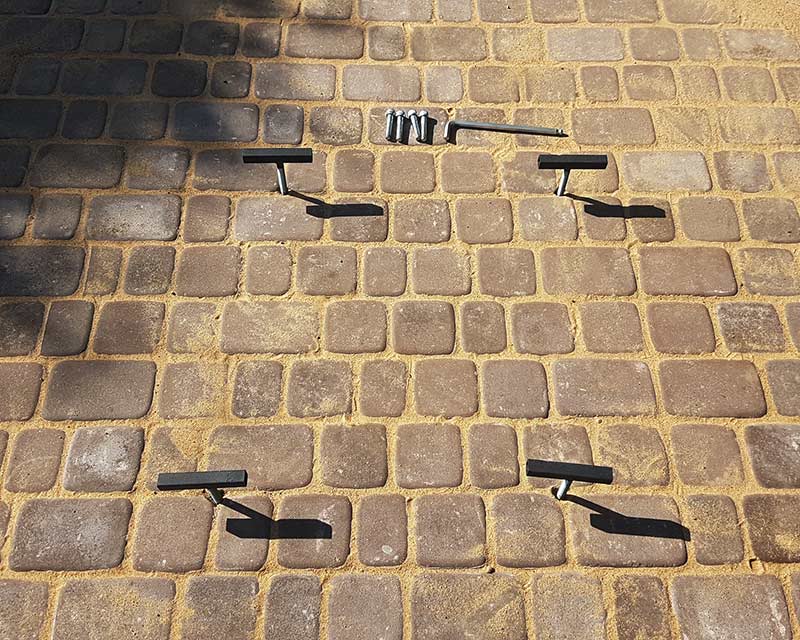 Люк под тротуарную плитку | Мир люков